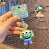 Genuine Toy Story cartoon three-eyed Boy illuminated keychains, small pendants, small accessories, couple bags, key chains full image